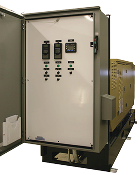 GENERATOR SKID WITH CONTROLS